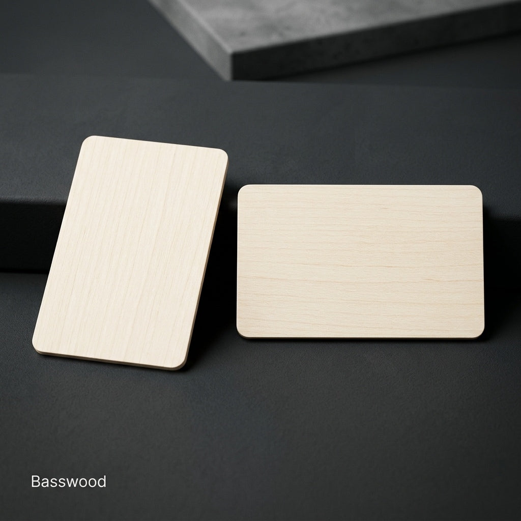 Eco-Friendly Wooden Hotel Key Card with RFID
