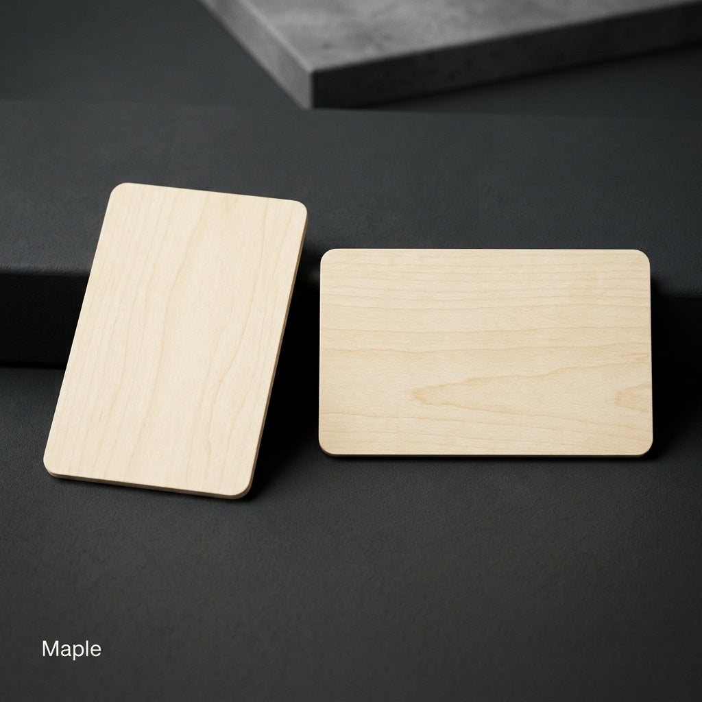 Eco-Friendly Wooden Hotel Key Card with RFID