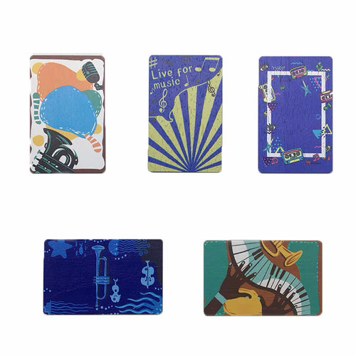 Eco-Friendly Wooden Hotel Key Card with RFID