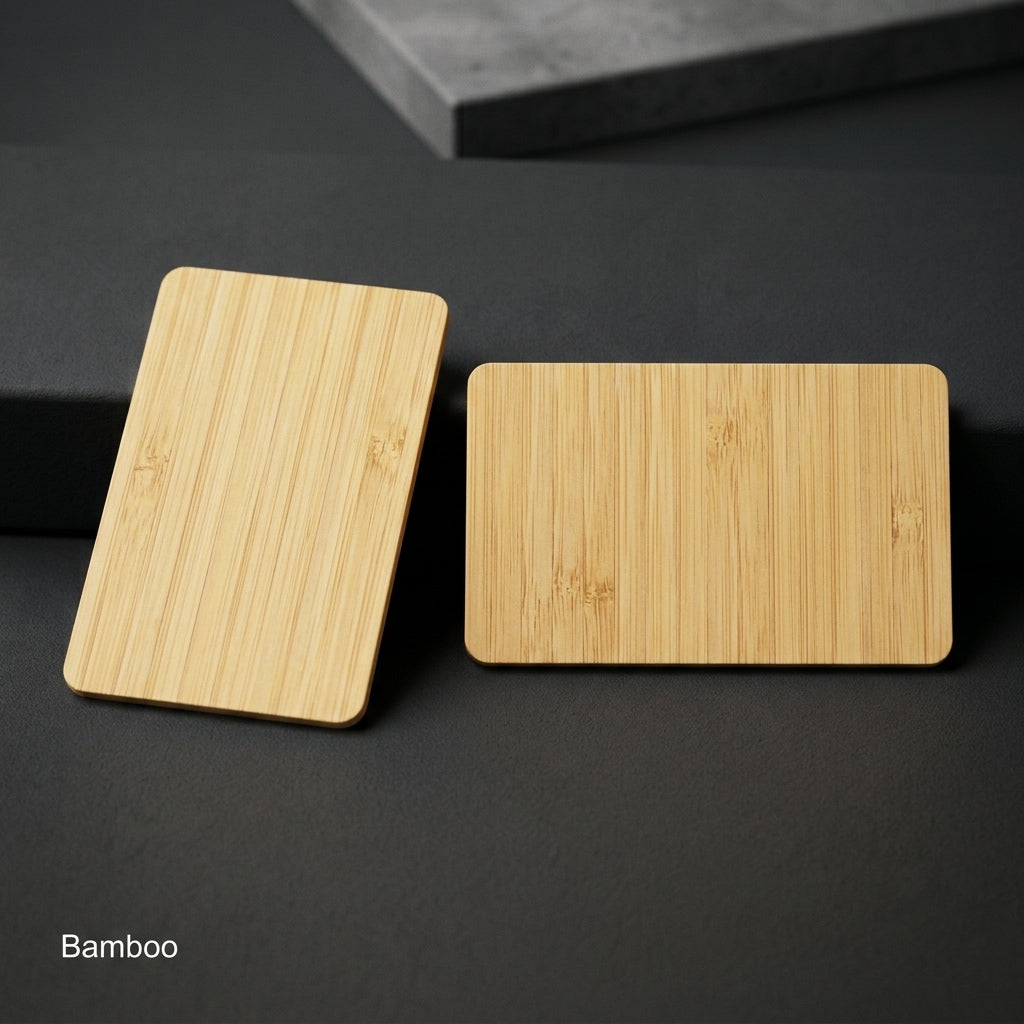 Eco-Friendly Wooden Hotel Key Card with RFID