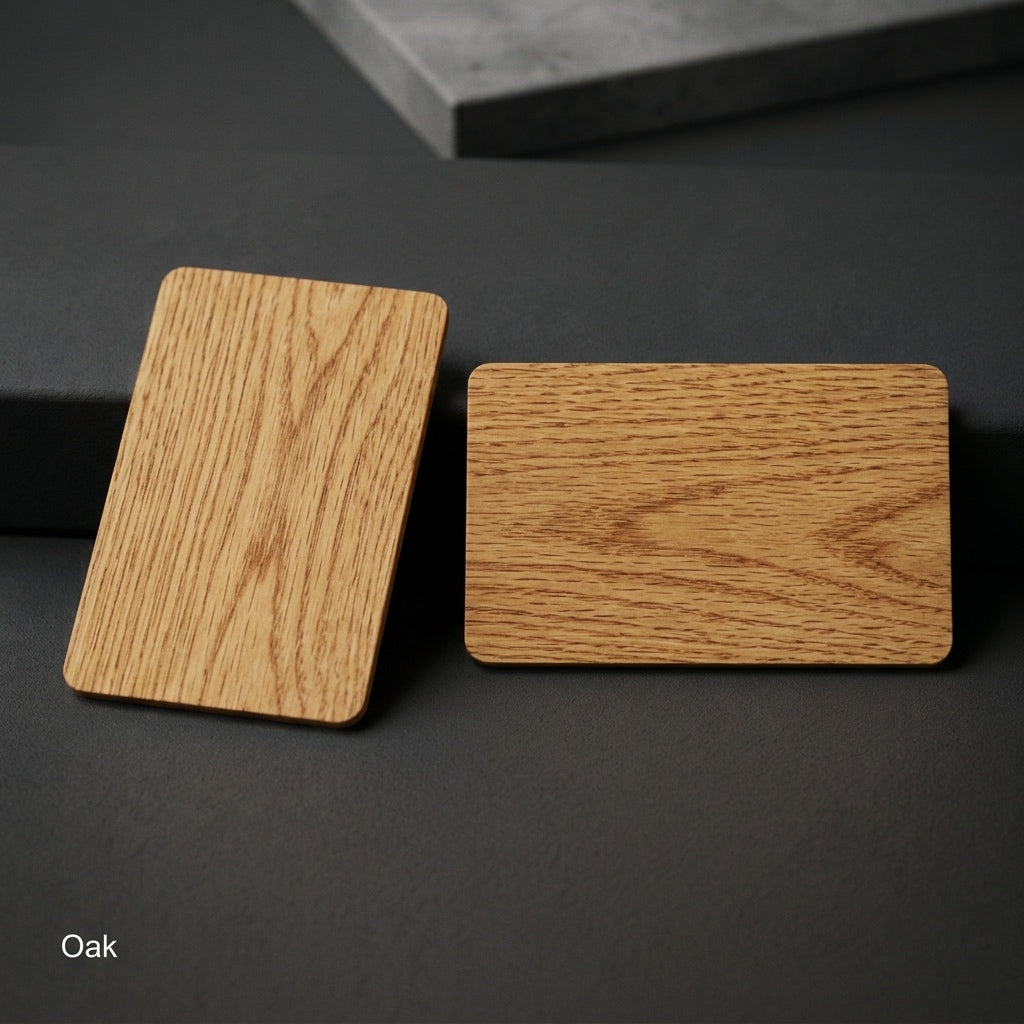 Eco-Friendly Wooden Hotel Key Card with RFID