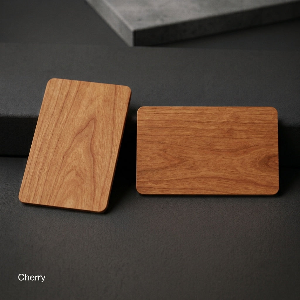 Eco-Friendly Wooden Hotel Key Card with RFID
